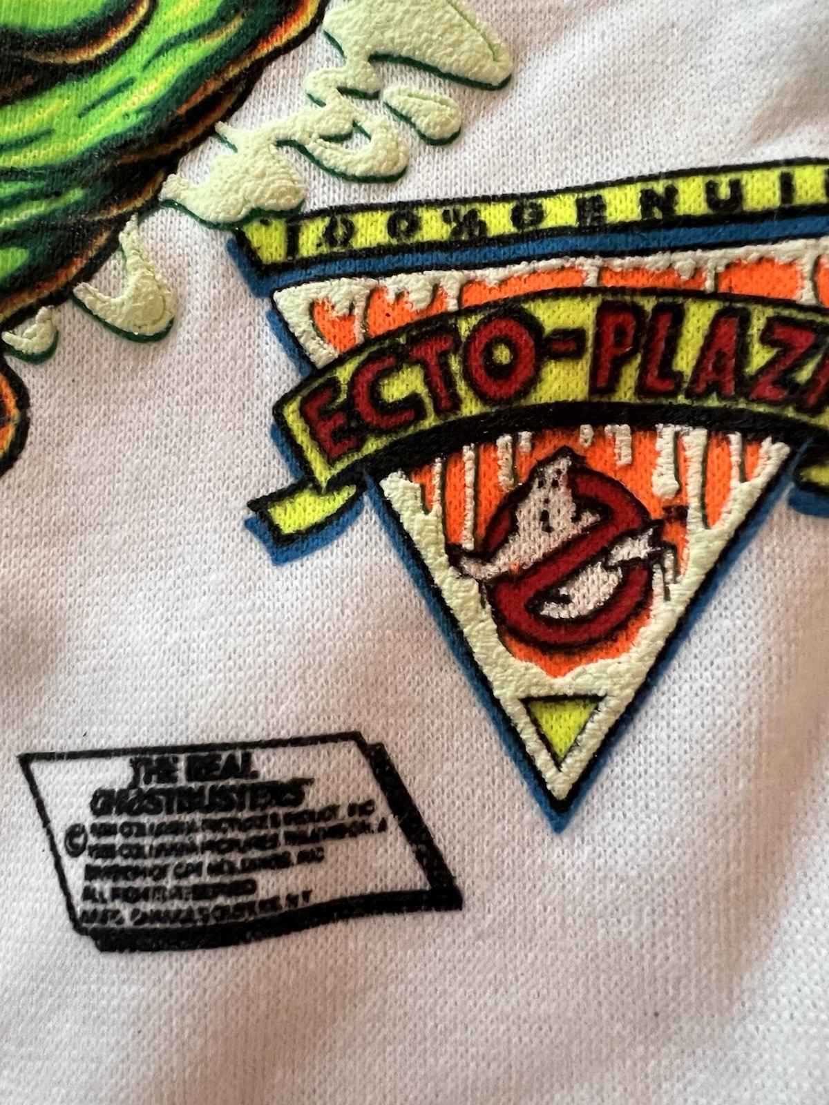 Vintage 80’s Ghostbusters Screen Graphic Sweatshirt Size 14-16 Kids Authentic