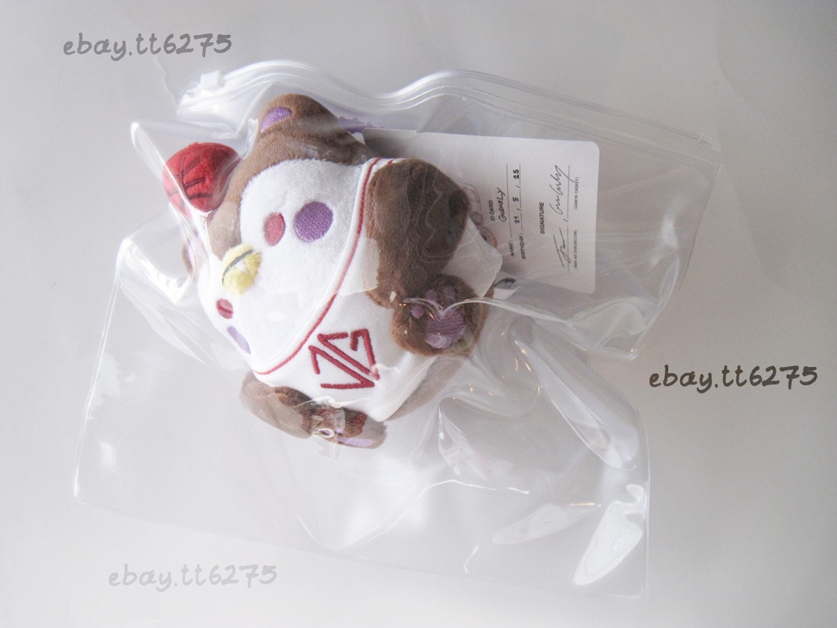 GMMTV JossGawin Guinzly Doll Keychain Penguin Grizzly Bear Plush