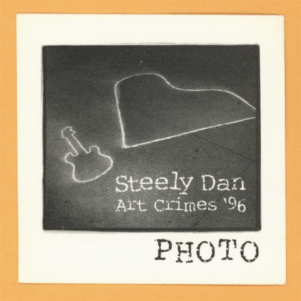 Steely Dan 1996 Art Crimes Concert Tour Photo Backstage Pass