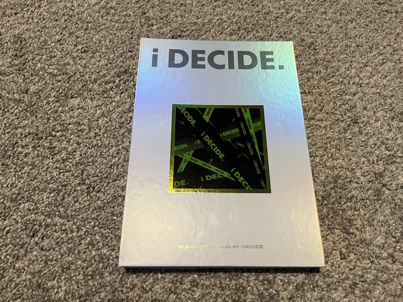 iKON [i DECIDE.] 3rd Mini Album GREEN CD+Photo Book+Photocard+Flip Book