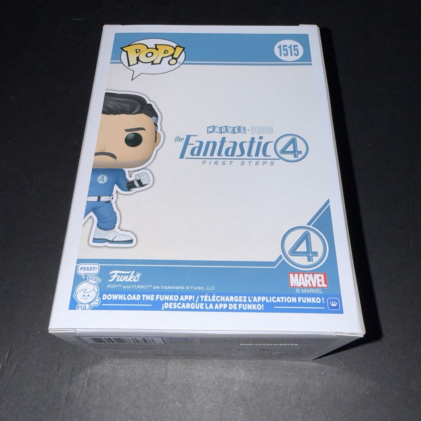 Pedro Pascal Signed Fantastic Four Mister Fantastic Funko Pop Marvel Toy JSA