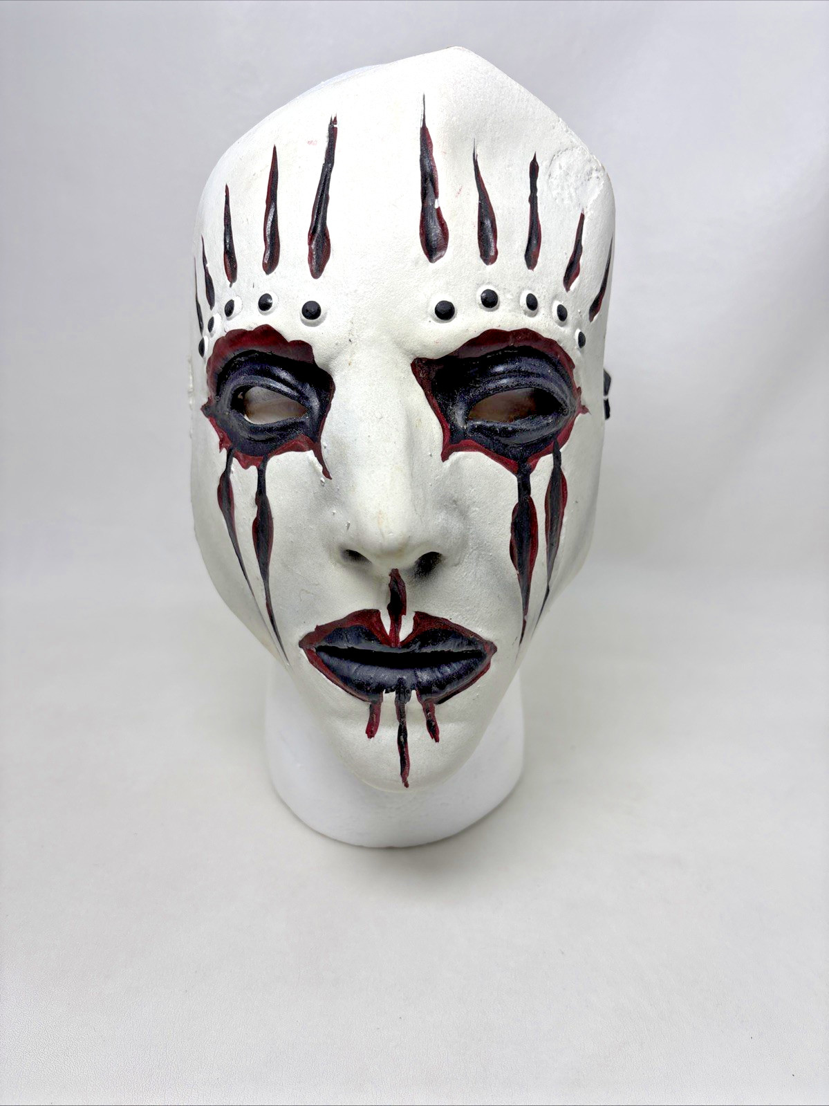Slipknot Mask Joey Jordison Vol.3 Vinyl Rubber Black and Red Debute Variant