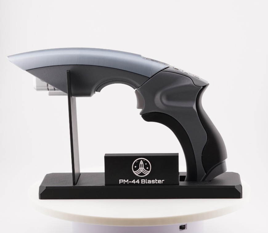 The Orville PM-44 – Shiny Silver -3D Printed Prop- Perfect for Cosplay & Display