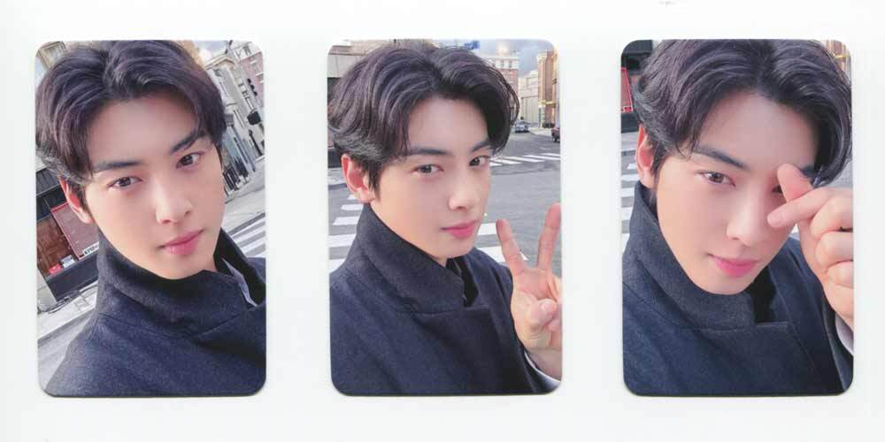 CHA EUN WOO – ENTITY 1st Mini [SOUNDWAVE EVERLINE] POB OFFICIAL PHOTOCARD