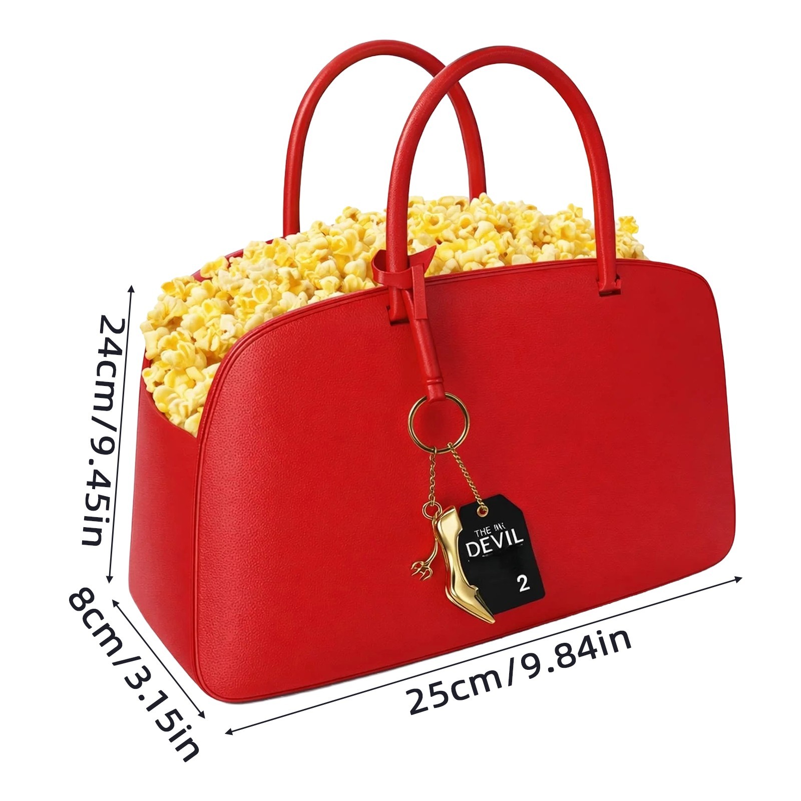 The Devil Wears Prada 2 Handbag Popcorn Bucket Movie Cinema Exclusive Rare Gifts