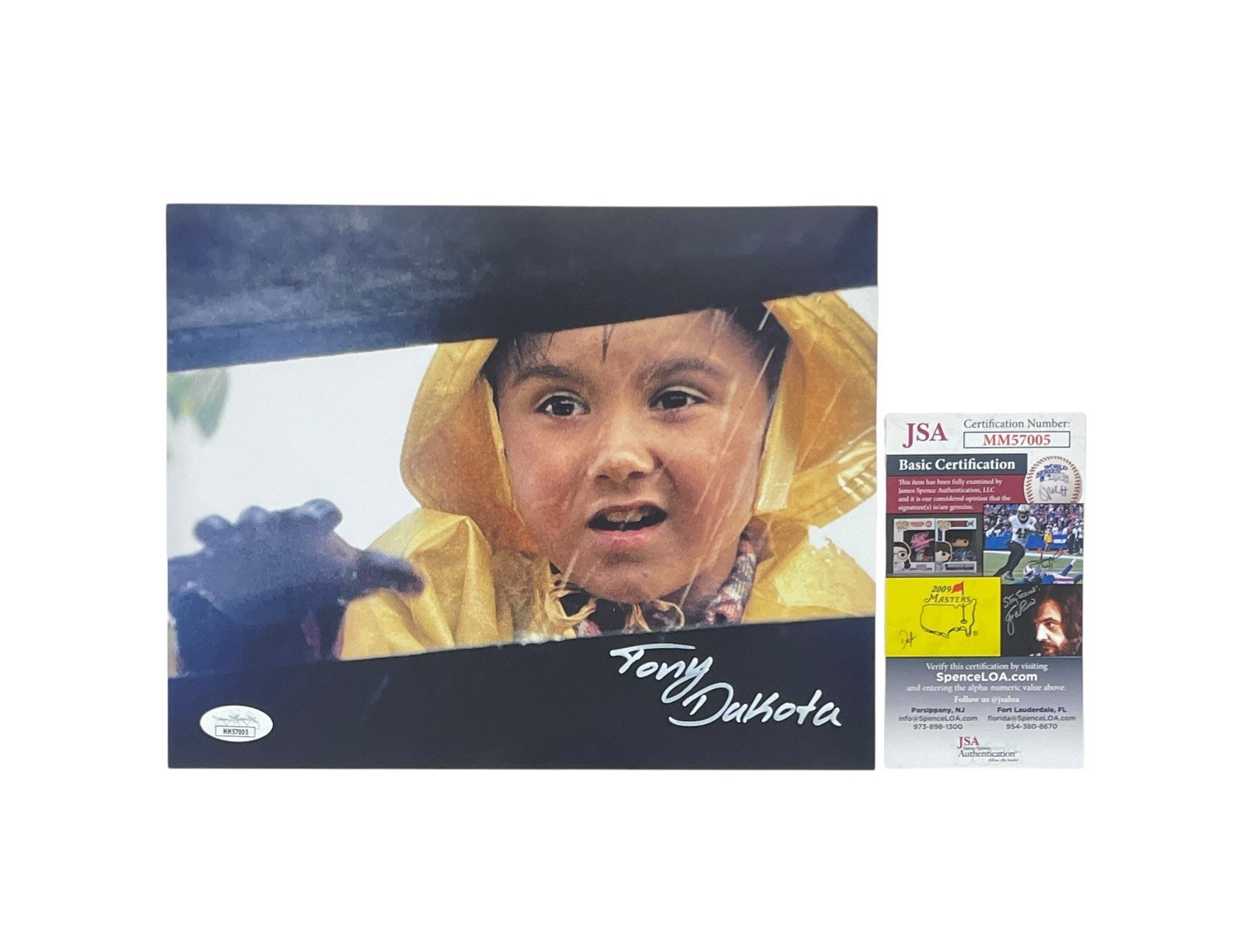Stephen King’s IT Original Georgie Tony Dakota Signed 8×10 Photo Autographed COA