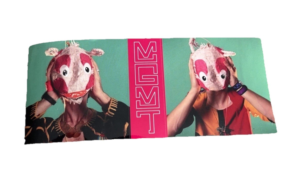 MGMT Oracular Spectacular Stickers 2008 Rare Promotional Promo Item 3 Stickers