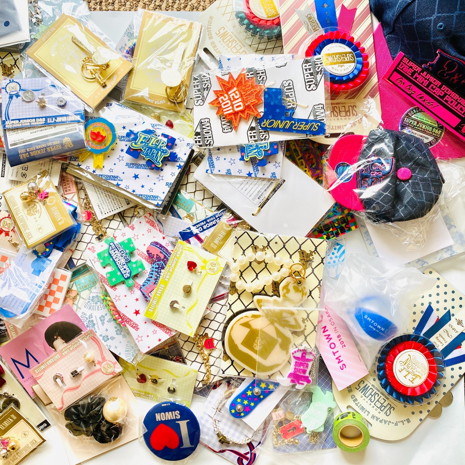 SUPER JUNIOR KPOP K-POP LOT Concert Events Various Merch/Accessories/Goods
