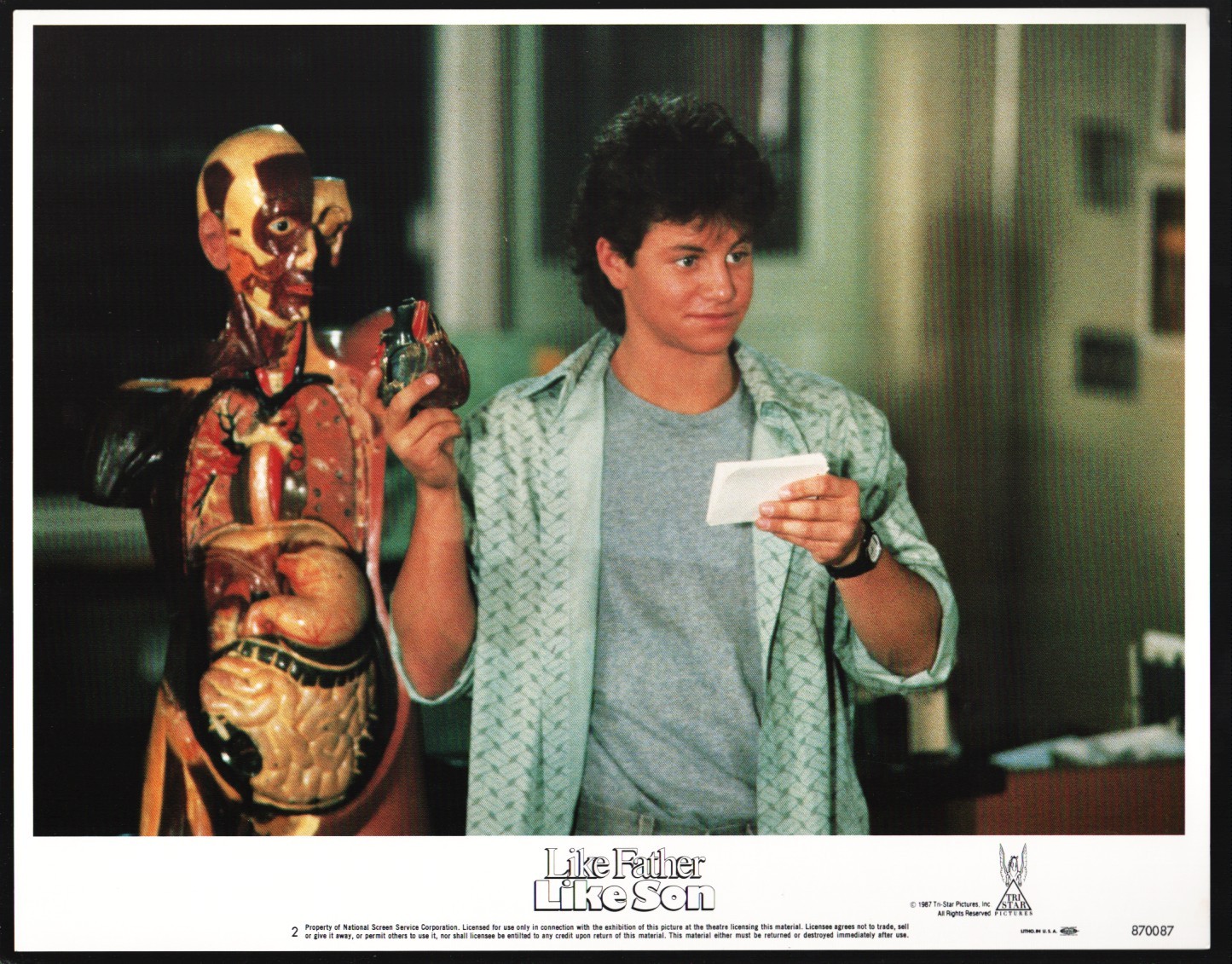 Like Father, Like Son Complete 8 Lobby Card Set 1987-Tri-Star-11″ x 14″-Dudley M