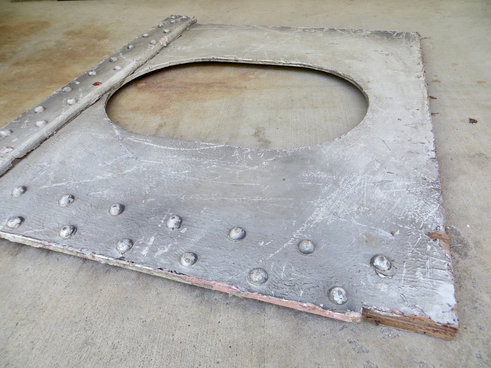 Titanic Movie Set: Hold Support Structure 42″x 35.5″ wth 1″ rivet heads