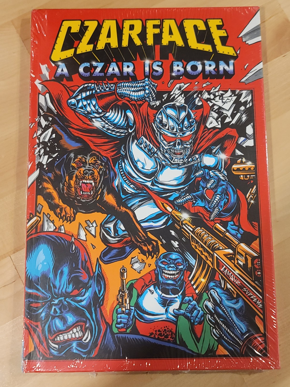 Czarface A Czar Is Born Hardcover Sealed Z2 Comics Hip Hop Graphic Novel