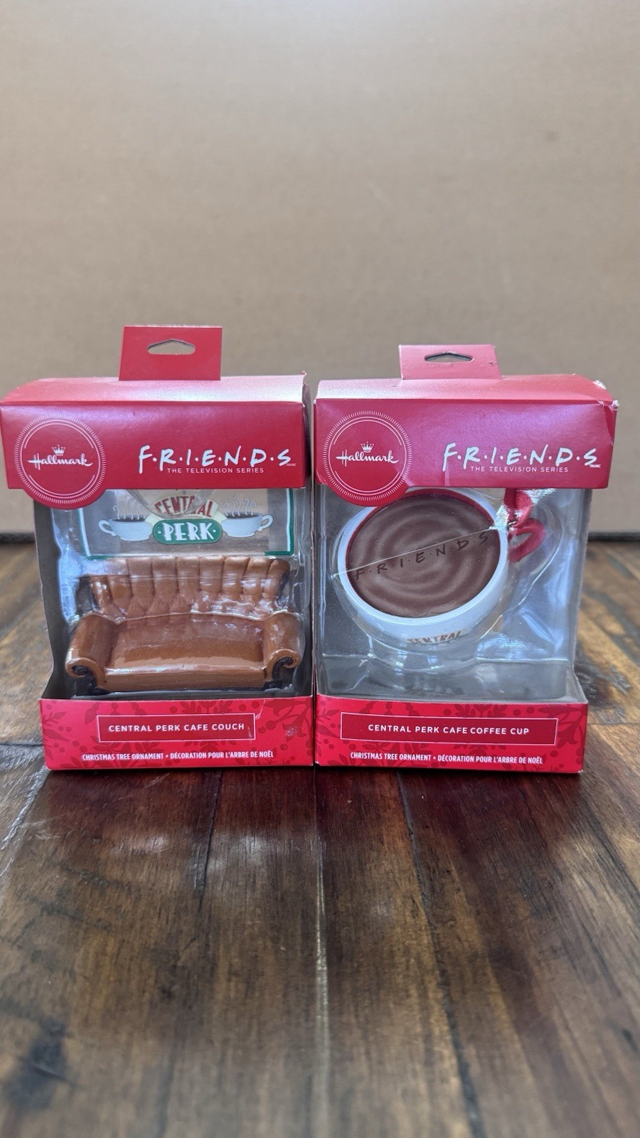 Friends Central Perk Solo Mug & Ornamnets Set of 3 Brand New