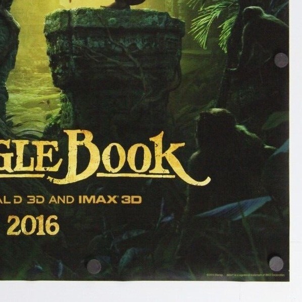 The Jungle Book 2016 Double Sided Original Movie Poster 27″ x 40″