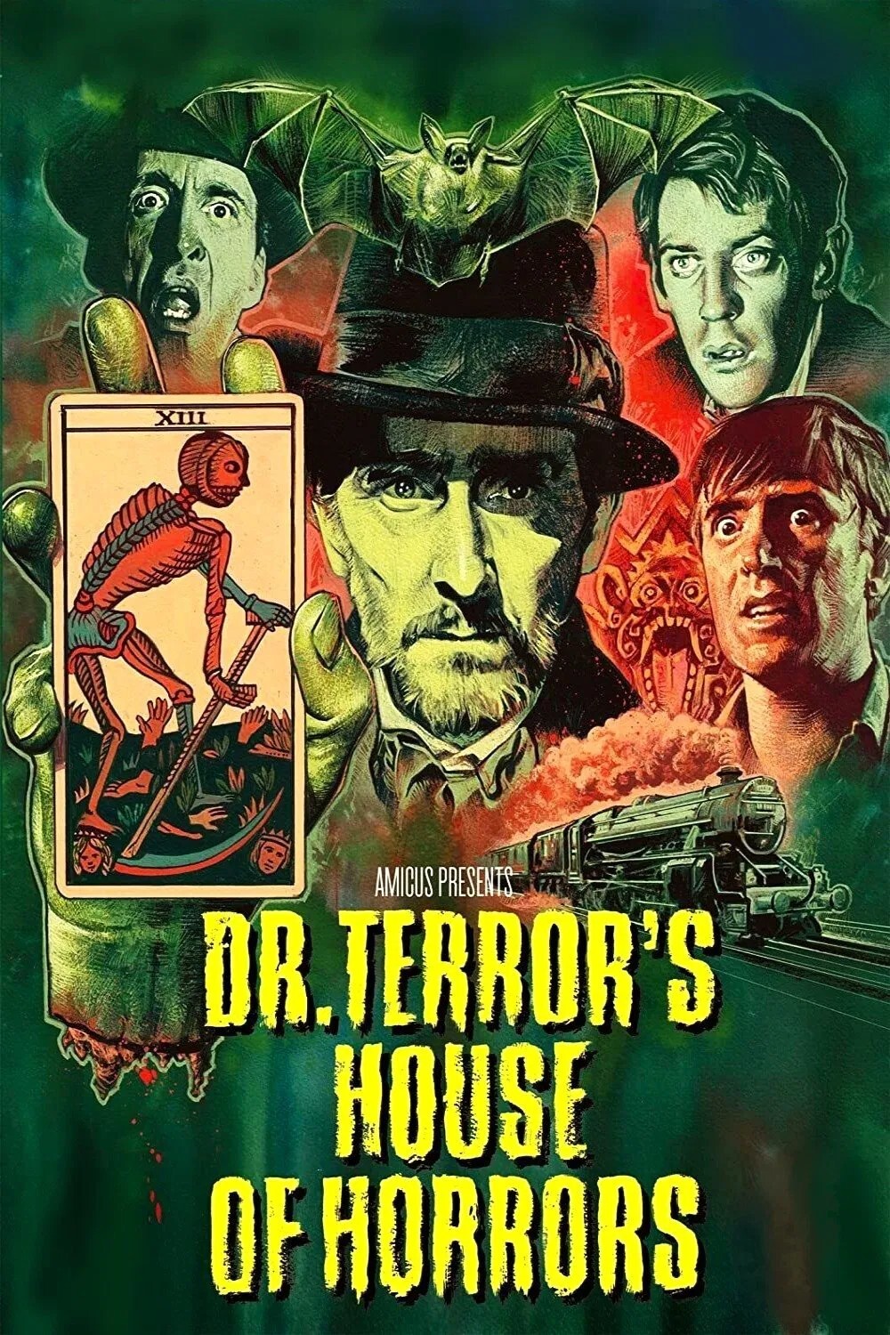 1965 Dr Terrors House Of Horrors Movie Poster 11X17 Peter Cushing 🦇🍿