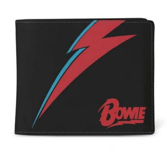 David Bowie Wallet Music Glamour Rock Lightning Bolt Ziggy Stardust Space Oddity