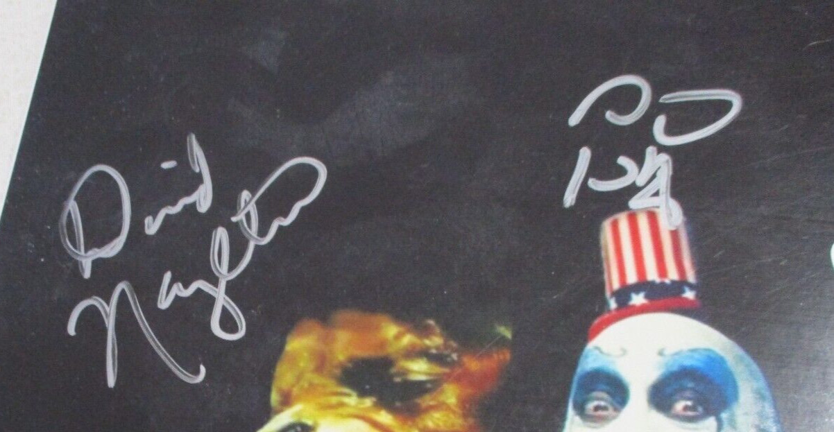 Screamfest 2004 Autographed Signed 10×14 Inch Poster 5 Movie Monsters JSA COA