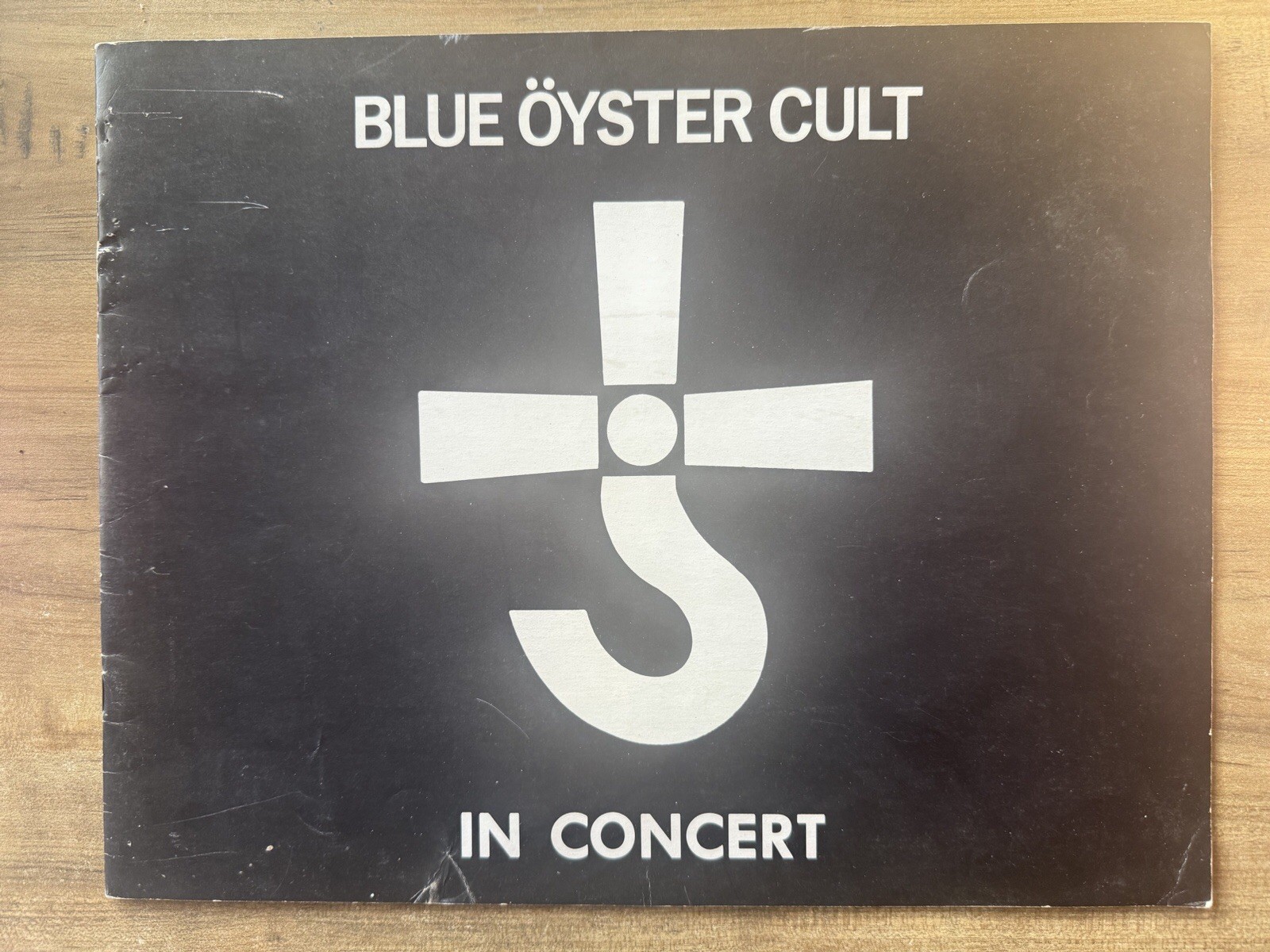BLUE ÖYSTER CULT ‘Spectres’ Tour Book IN CONCERT 1977 GODZILLA Buck Dharma RARE!