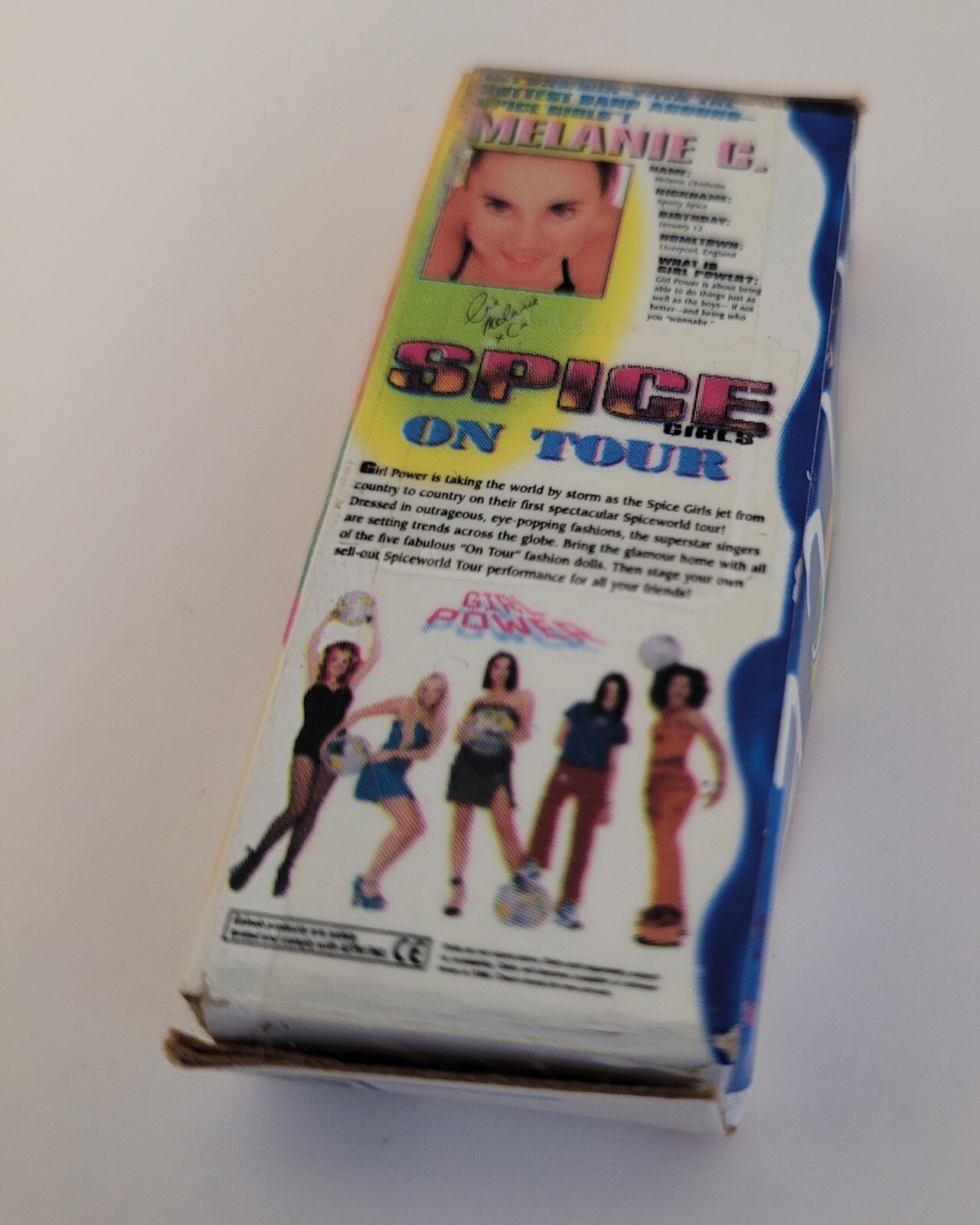 Spice Girls On Tour Miniature Galoob toy figure box vtg 1998 Melanie C mini 1.5″