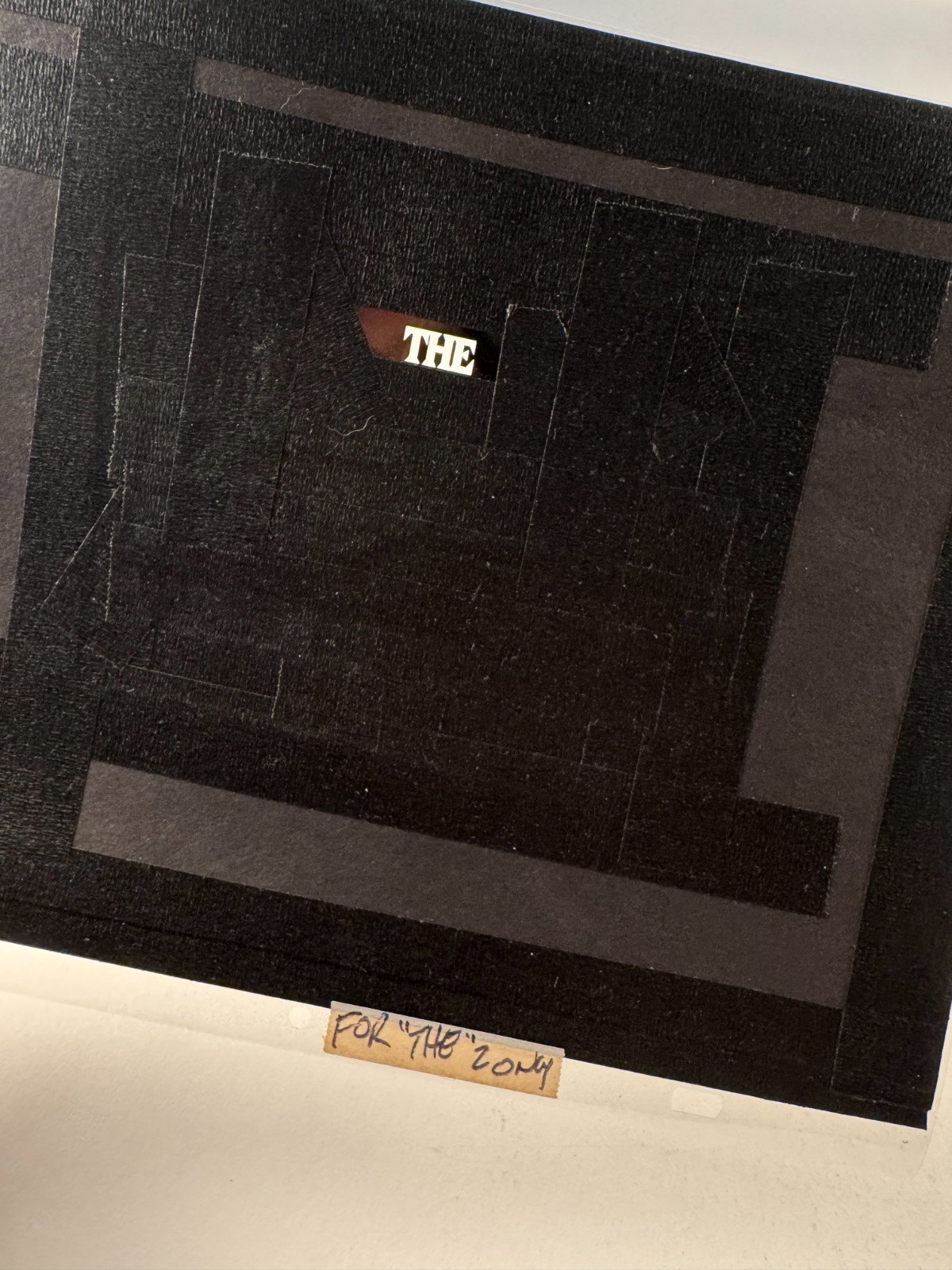 The Dead Zone 1983 David Cronenberg Original Production Title Treatment Design