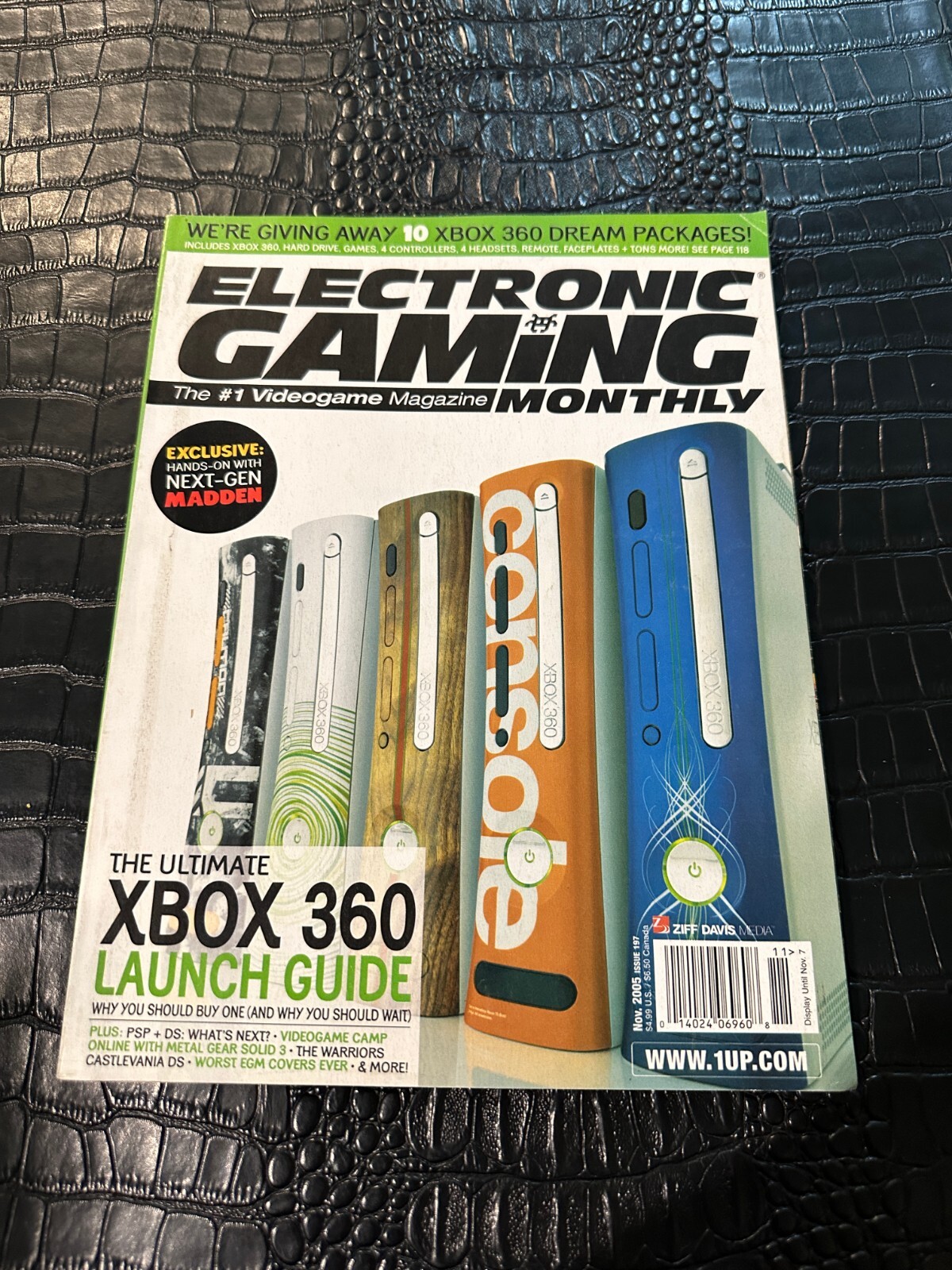 NOVEMBER 2007 ELECTRONIC GAMING MONTHLY video game magazine – SAINTS ROW 2