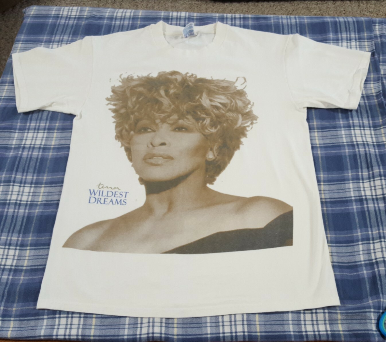 VINTAGE TINA TURNER 1996 WILDEST DREAMS CONCERT T SHIRT TOUR Size MEDIUM OOP