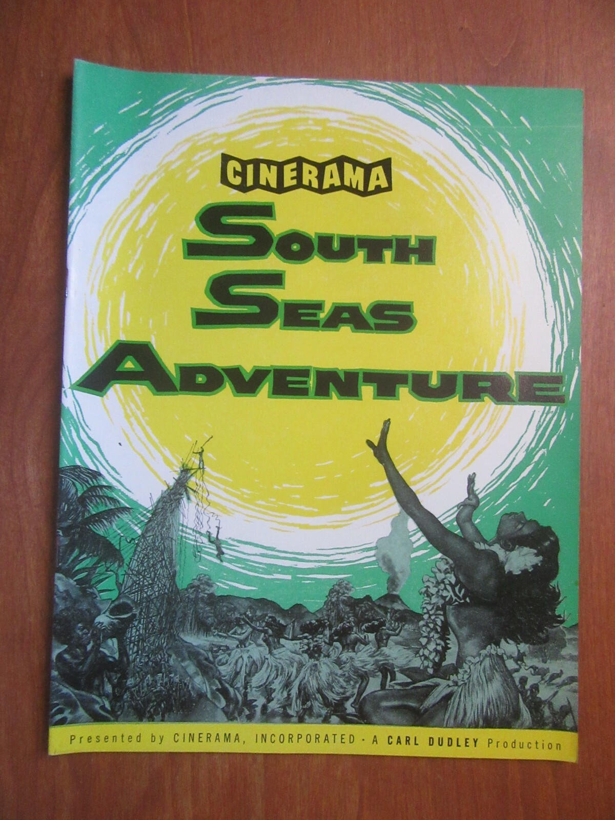 SOUTH SEAS ADVENTURE ORIGINAL 1958 SOUVENIR PROGRAM BOOK EX