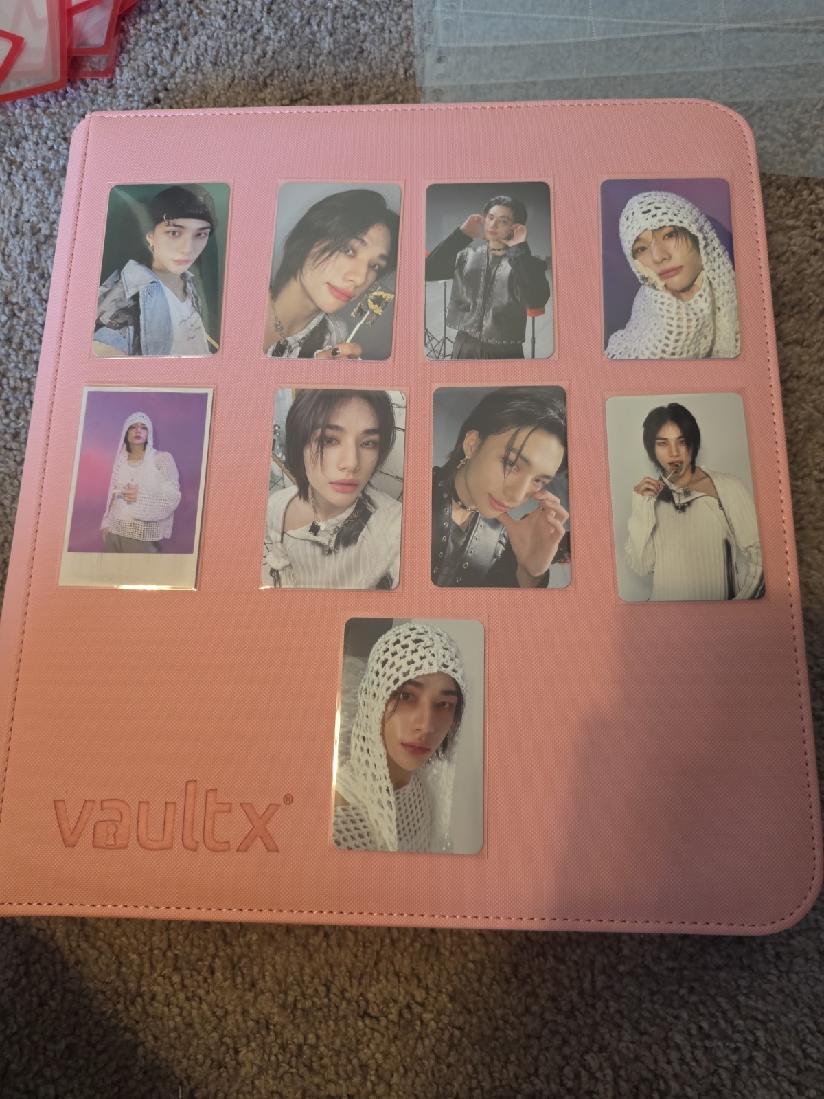 Stray Kids Rock Star Official Hyunjin Photocard Set