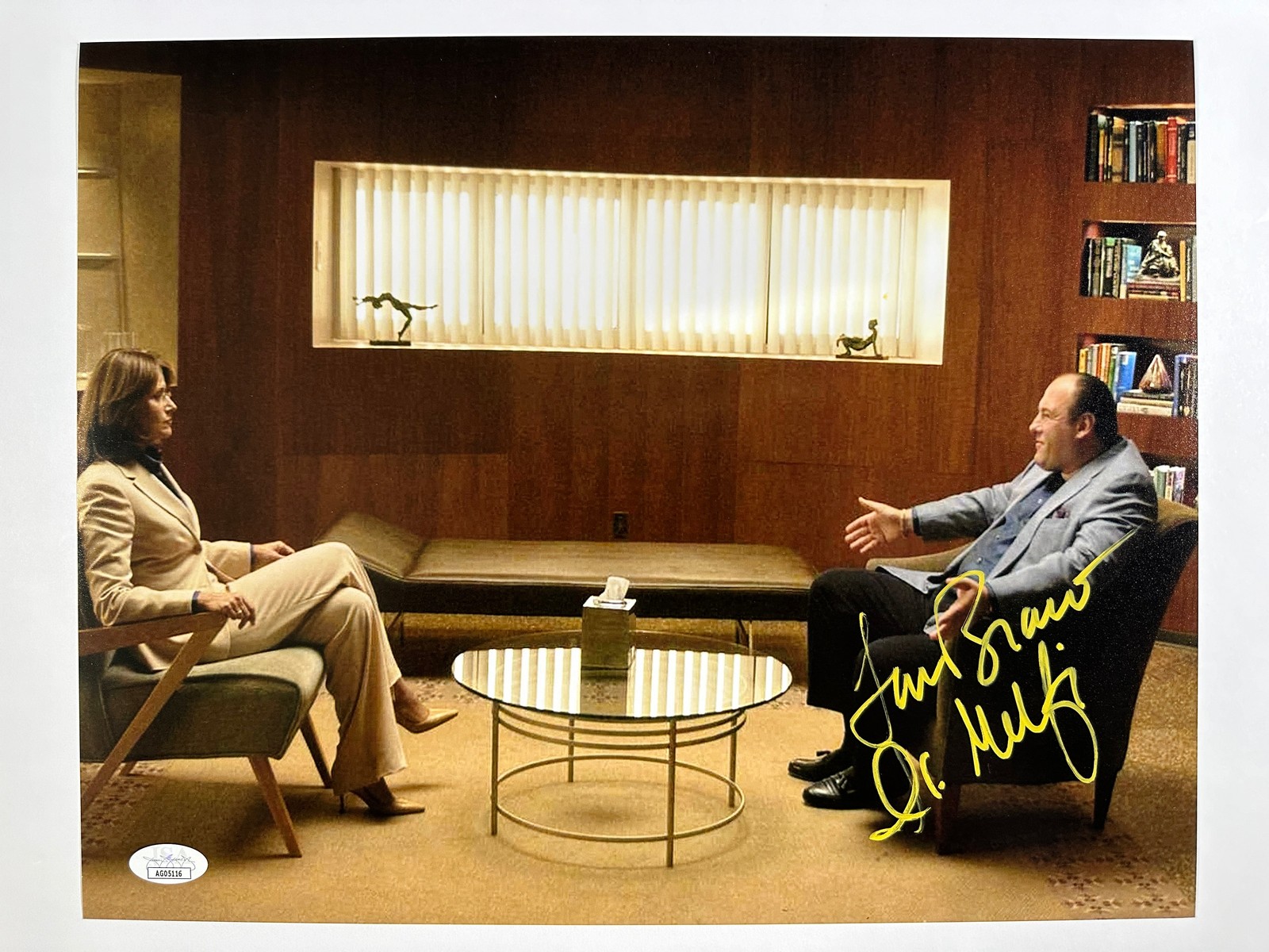 Lorraine Bracco Signed 11×14 Photo Dr. Melfi JSA COA from Private Signing