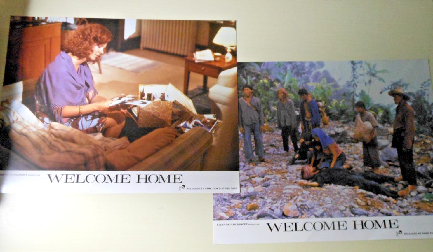 Vintage Set of 8 “Welcome Home” 10″ x 14″ Promotional Photos – Kristofferson