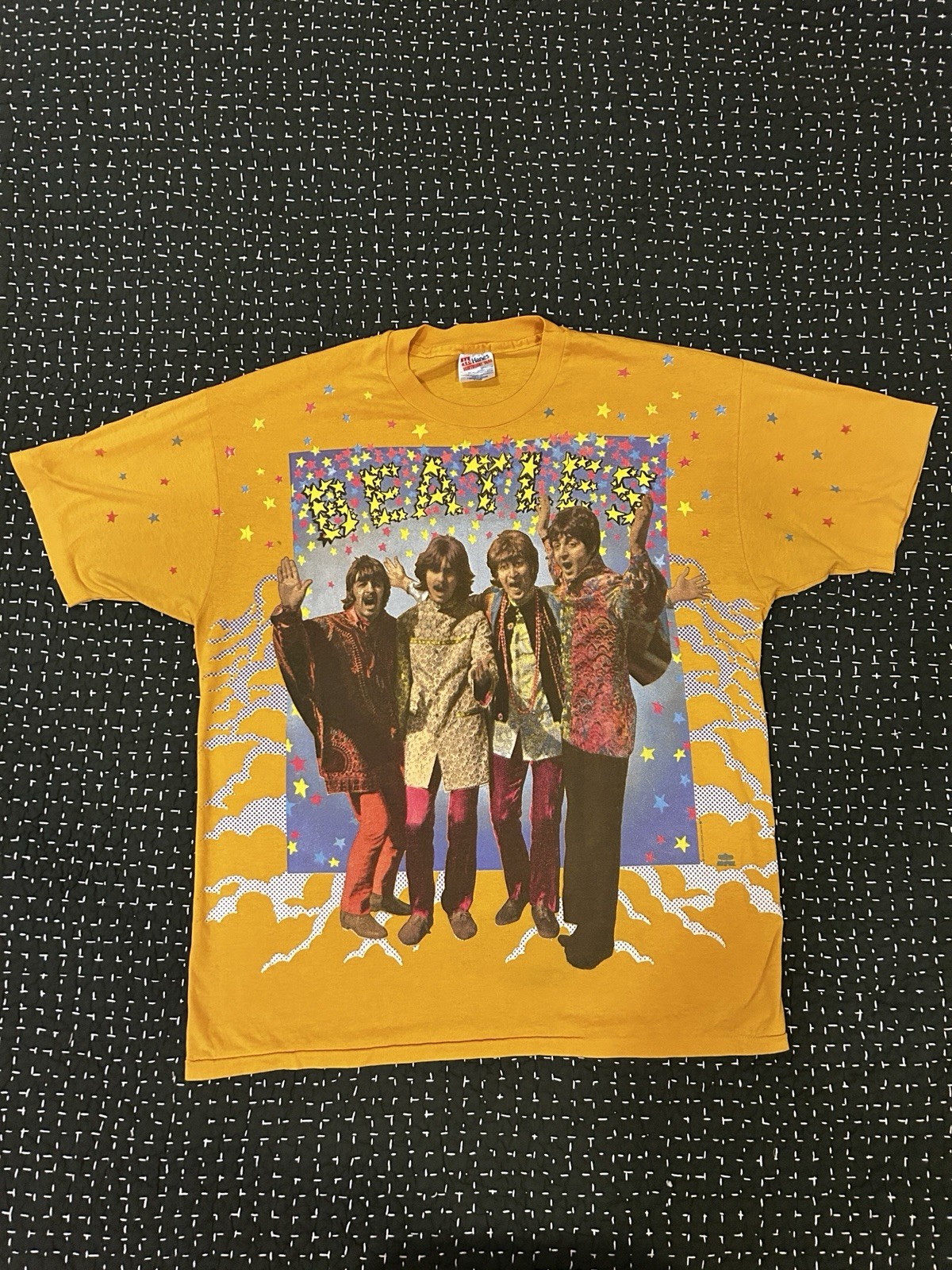 Vintage Size XL Beatles Magical Mystery Tour T-shirt Hanes Made in the USA