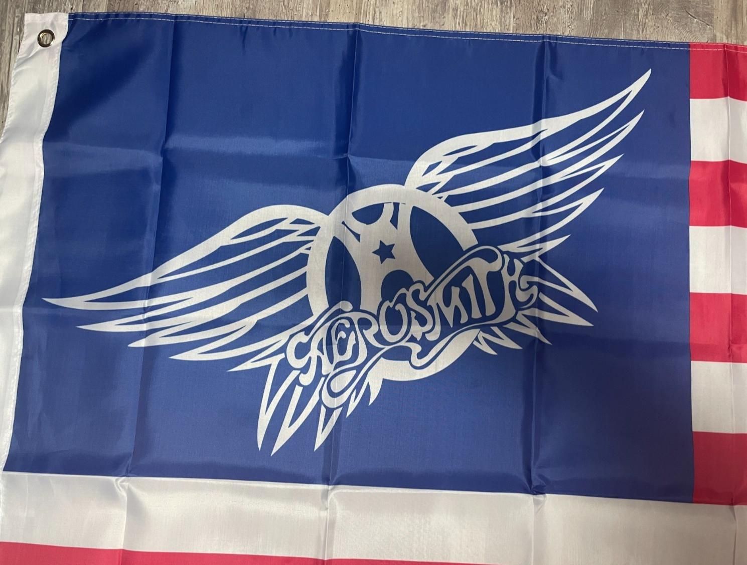 AEROSMITH American Flag Banner 3×5 FT US SELLER