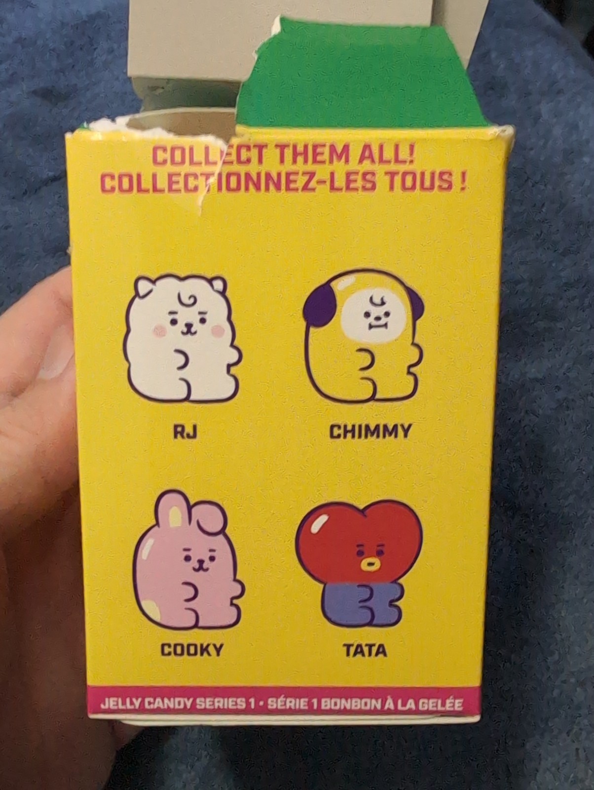 BT21 Cooky Jelly Candy Keychain Series 1 Blindbox Toy NEW Plush Plushies