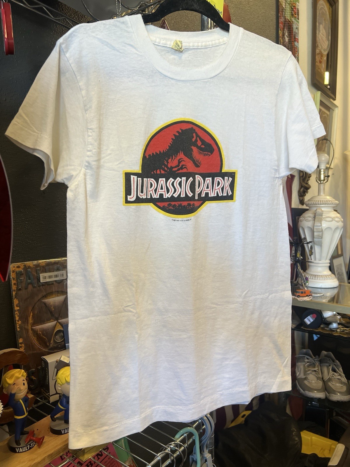 1992 Jurassic Park Screen Stars Promo Shirt Large