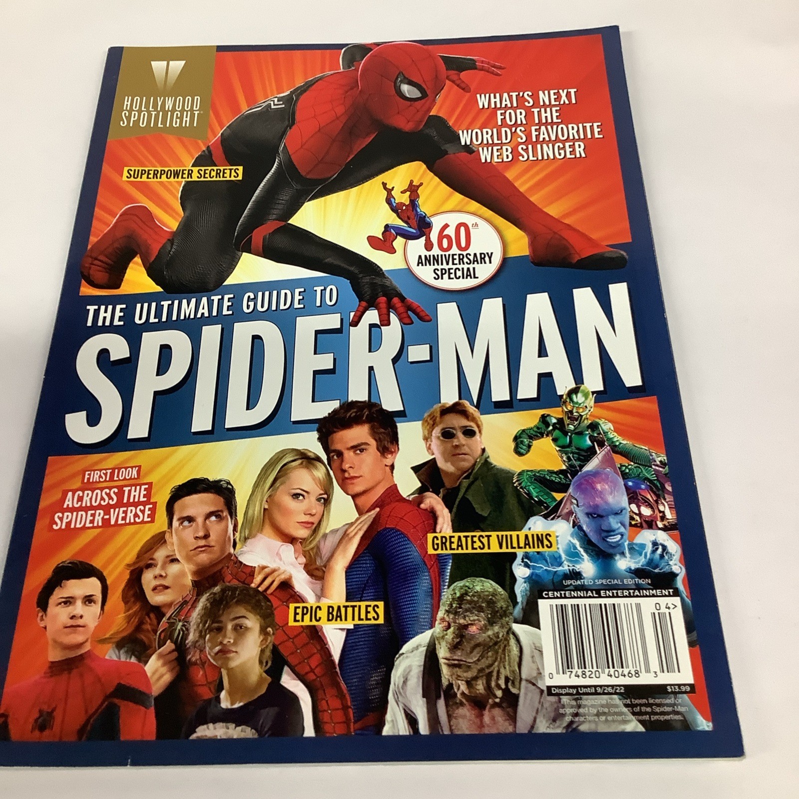 Hollywood Spotlight Ultimate Guide to Spider-man Movie Magazine Tom Holland