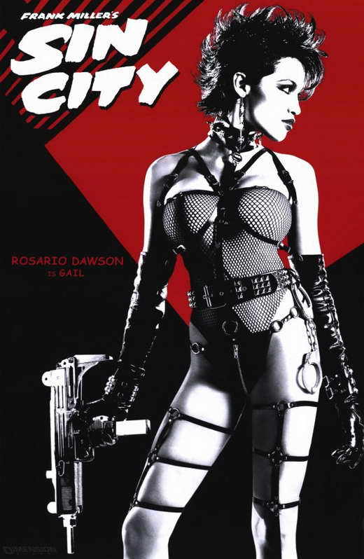 SIN CITY Movie POSTER 11×17 C Jessica Alba Devon Aoki Maria Bello Alexis Bledel