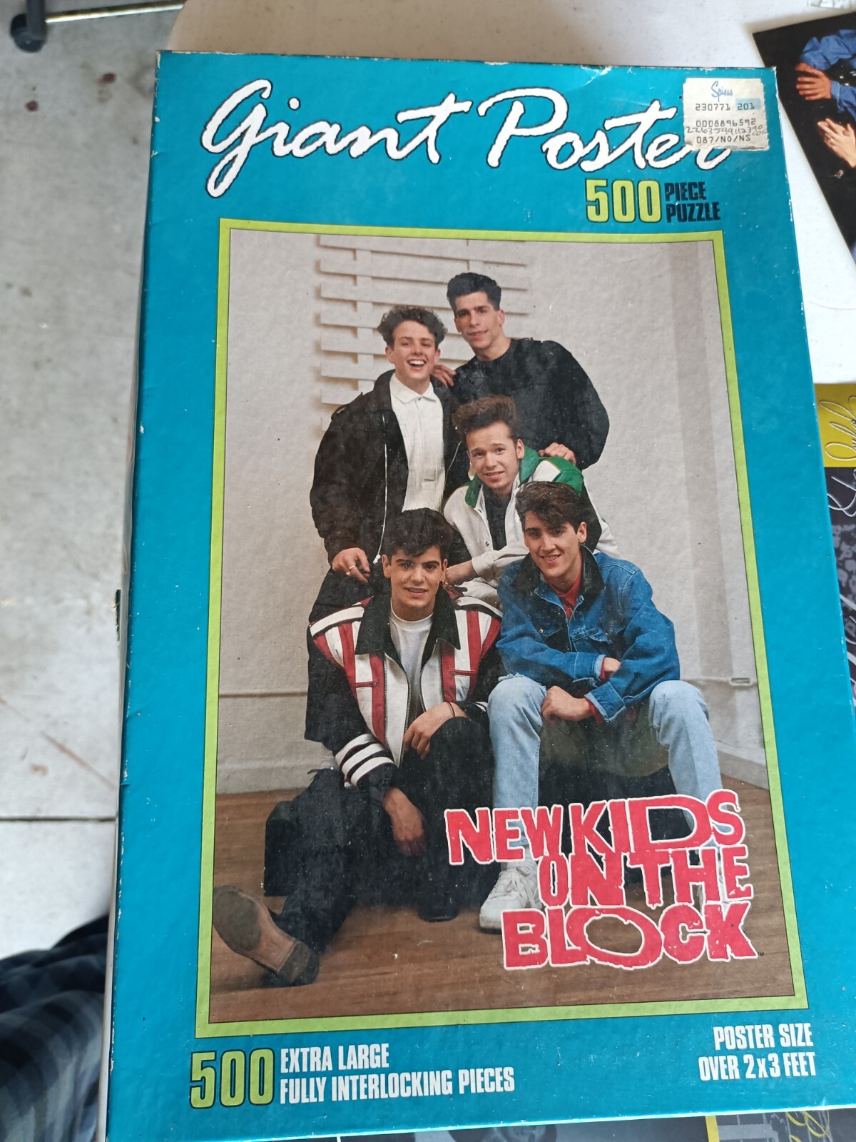 new kids on the block memorabilia