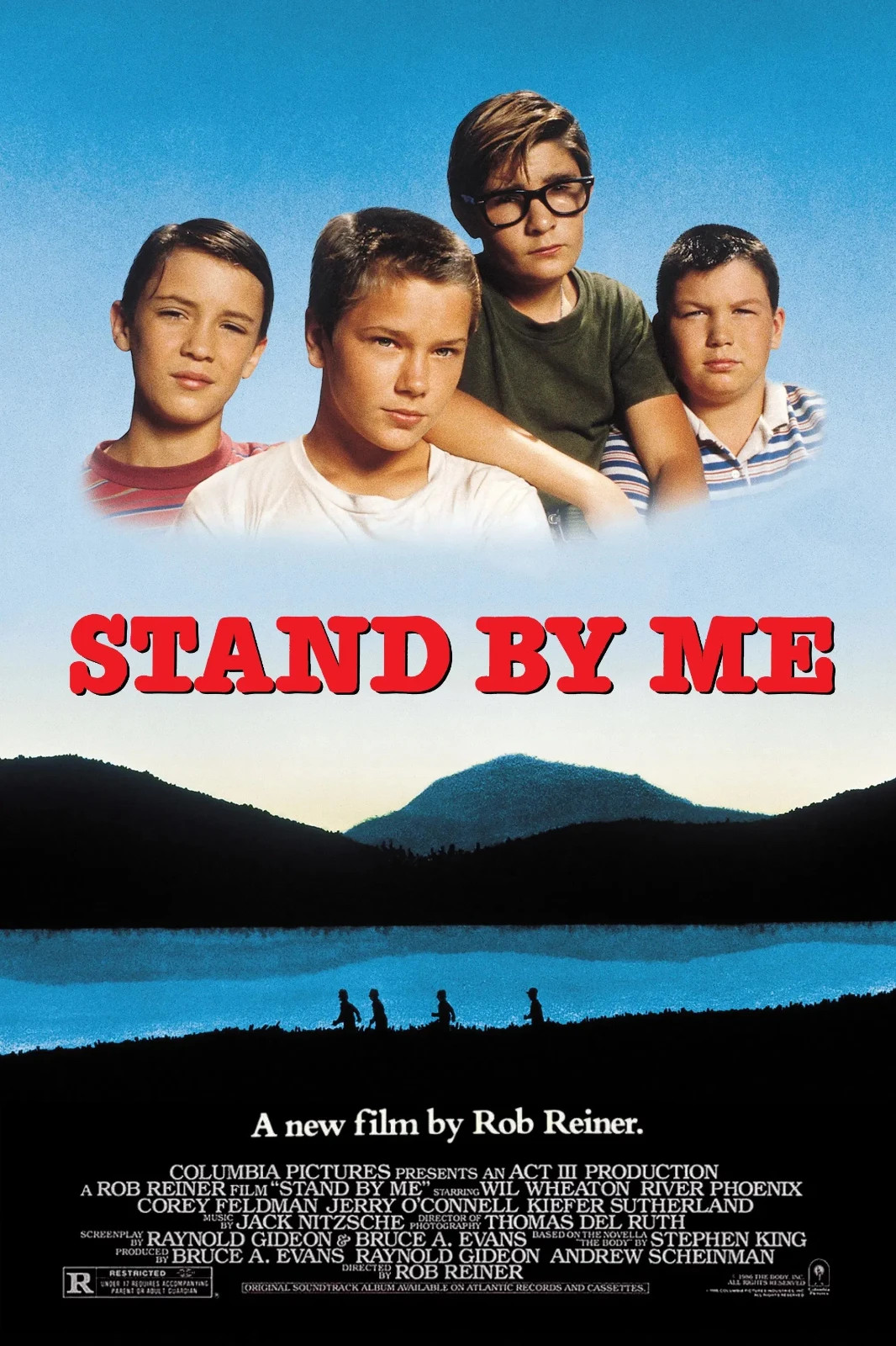 Stand By Me 1986 Poster 11×17 Movie Film Art Print Wall Decor
