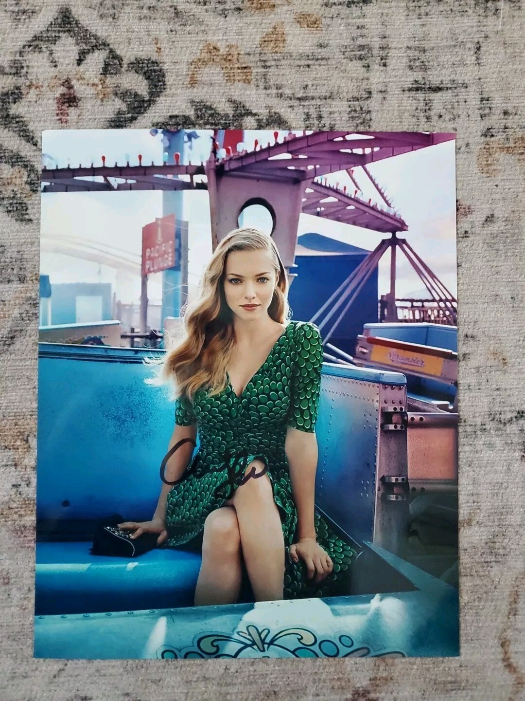 Amanda Seyfried Signed Autographed 8×10 photograph holo COA ACC Seven Veils