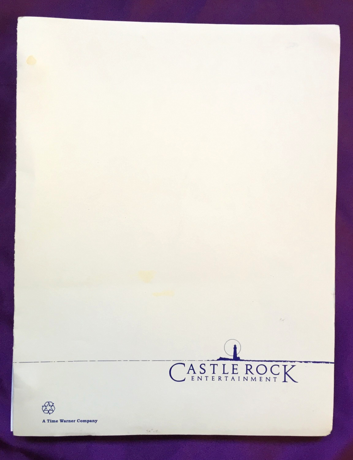ROB REINER SIGNED – Complete Original Script! – WHEN HARRY MET SALLY