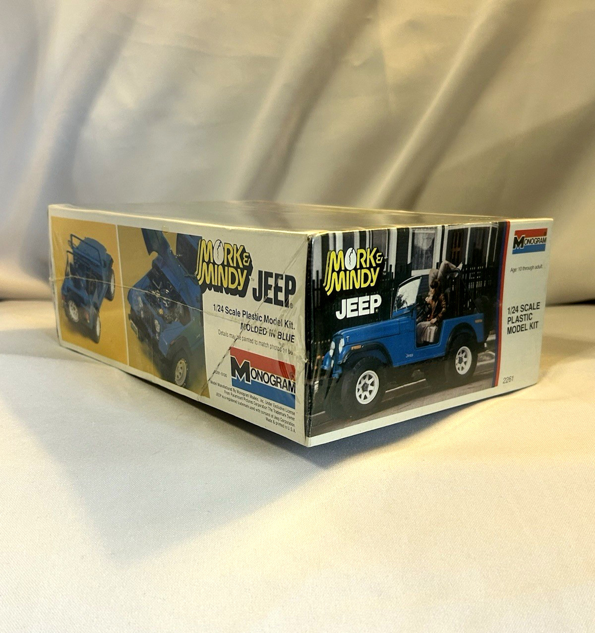 MONOGRAM”MORK & MINDY” TV Show JEEP model kit NEW FACTORY SEALED BOX-1979 #2261