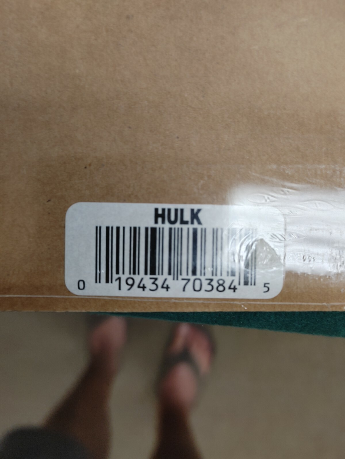 Neo Products Marvel The Hulk 3D Hologram 2003 The Hulk 12 inch x 18 inch Pre-Own