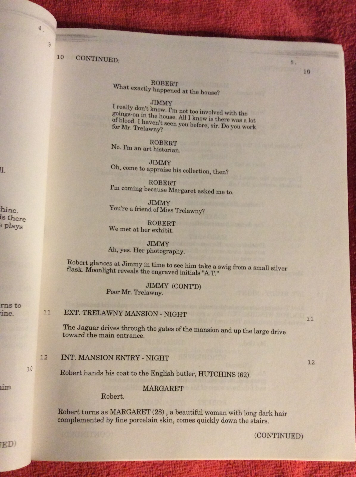 ORIGINAL SCRIPT BRAM STROKER’S LEGEND OF THE MUMMY LOUIS GOSSETT JR AMY LOCANE