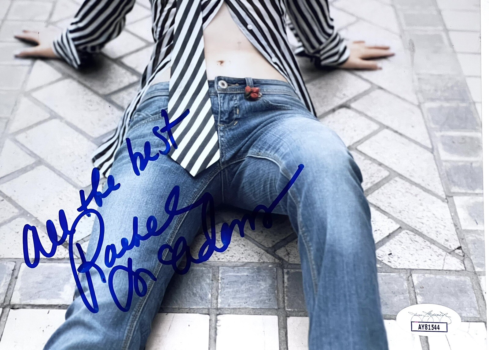 Rachel McAdams Signed 8×10 Photo JSA Signed Sexy Movie Star Mean Girls Notebook