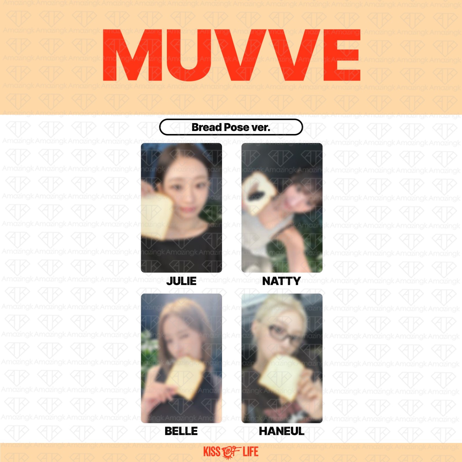 [PreSale] KISS OF LIFE 3rd Single SWEAT muvve Fan Sign Event Photocard