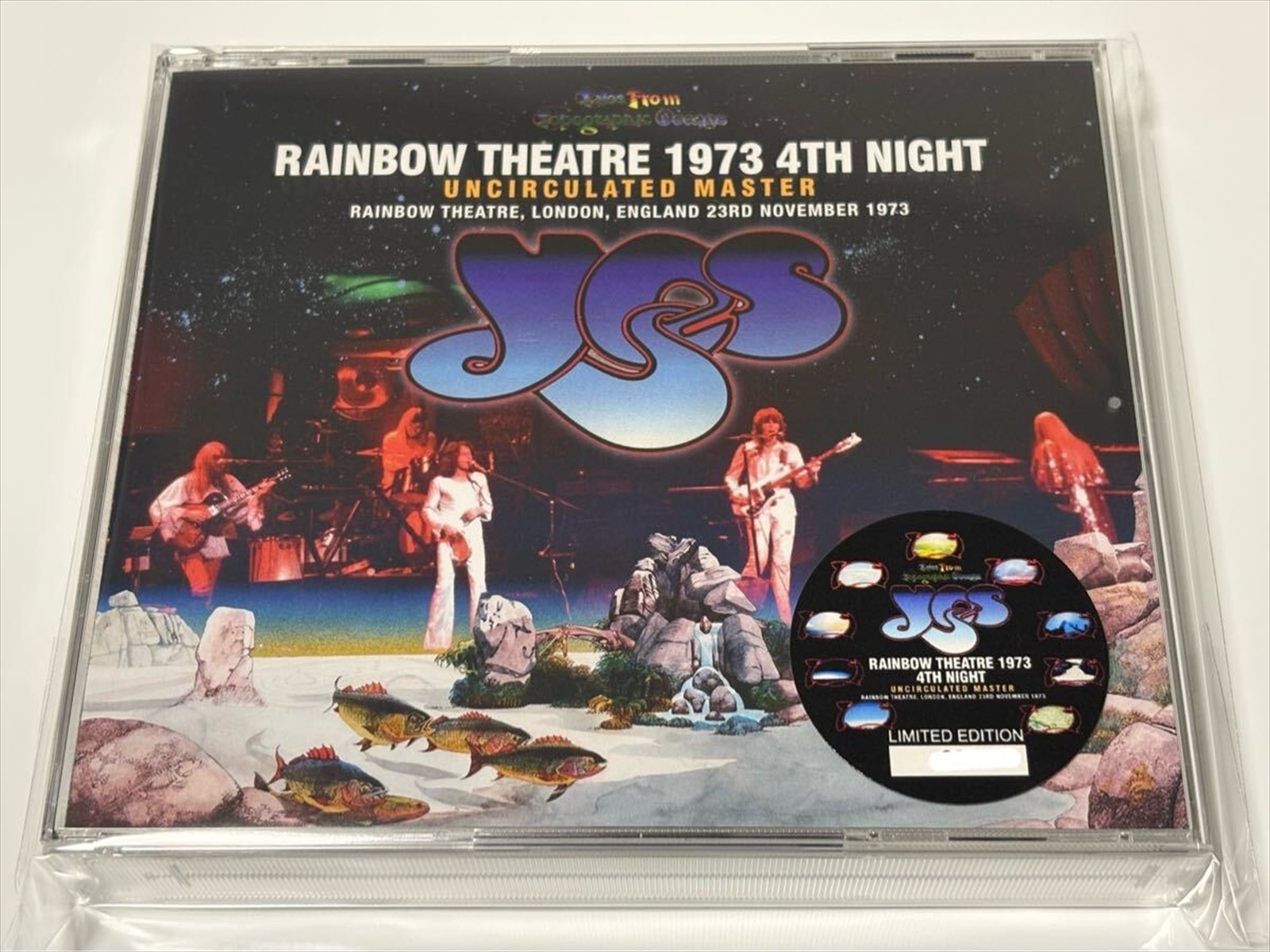 YES / RAINBOW THEATRE 1973 4TH NIGHT UNCIRCULATED MASTER / 3CD