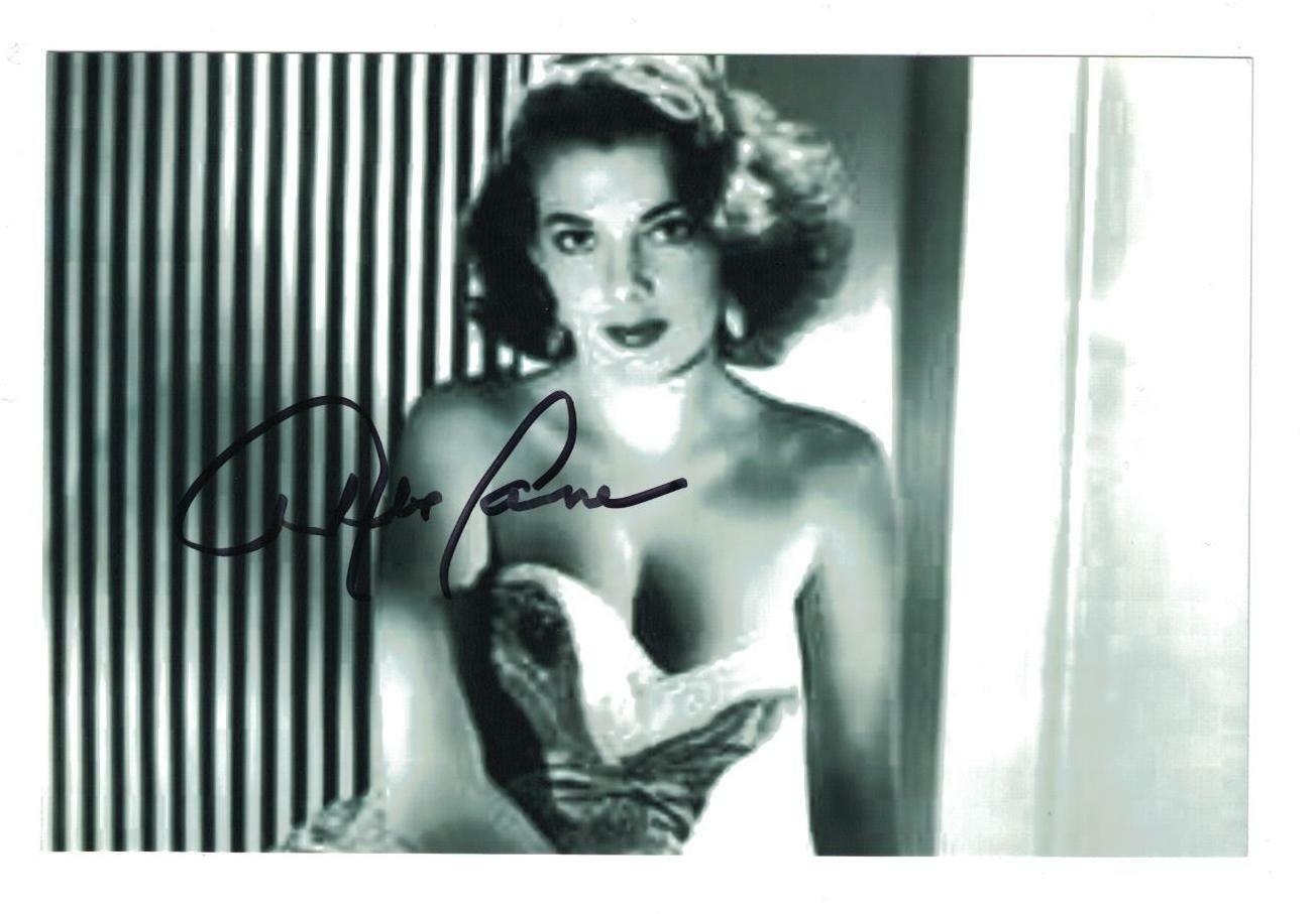 Abbe Lane Signed Autographed 4 x 6 Photo Actress Singer A