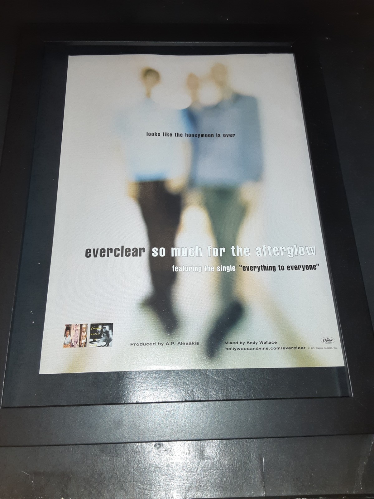 Everclear Everything To Everyone Rare Original Promo Ad Framed!