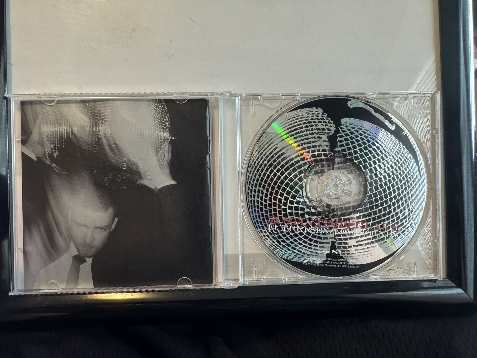 Justin Timetable Autographed “futuresex/Lovesounds” CD Signed Booklet NSYNC