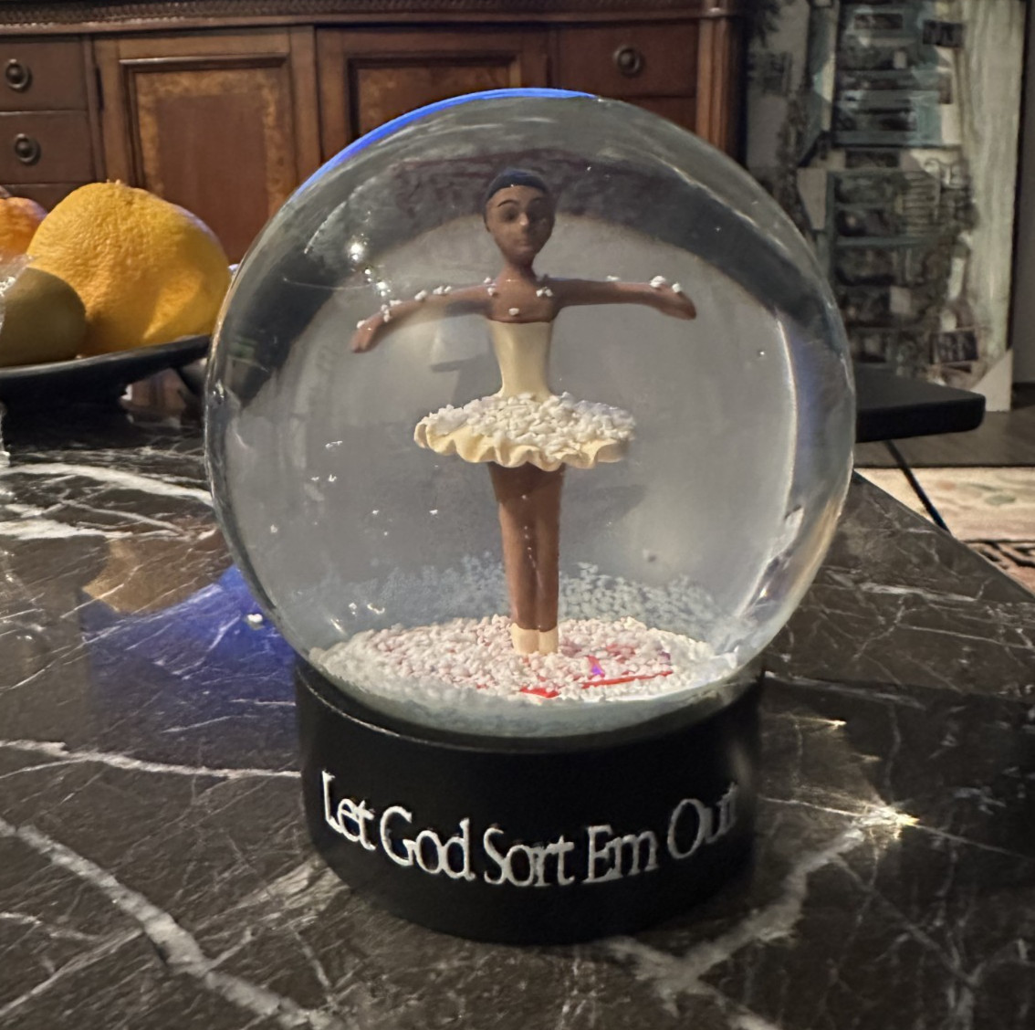 Clipse Ballerina Snow Globe by Joe Fresh Goods – Let God Sort Em Out New RARE