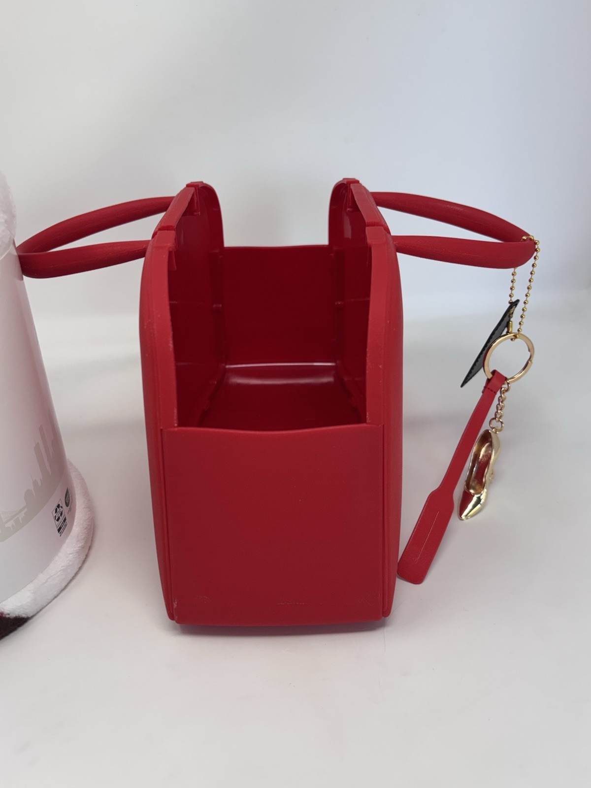 The Devil Wears PRADA Popcorn Purse Bucket With Charms & Blanket Set New